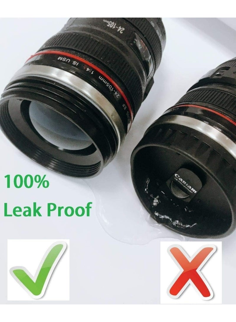Bukela Camera Lens Coffee Mug,Camera Lens Mug,Fun Photo Coffee Cup Stainless Steel Lens Mugs Thermos Great Gifts for Photographers,Home Supplies,Friends,School Rewards - Image 4